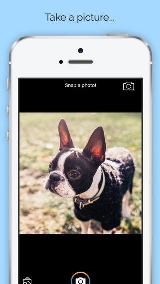 「InstaCaption - Instant photos with automatic captions」のスクリーンショット 1枚目