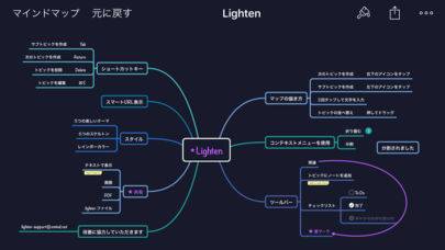 「Lighten - マインドマッピング by XMind」のスクリーンショット 3枚目