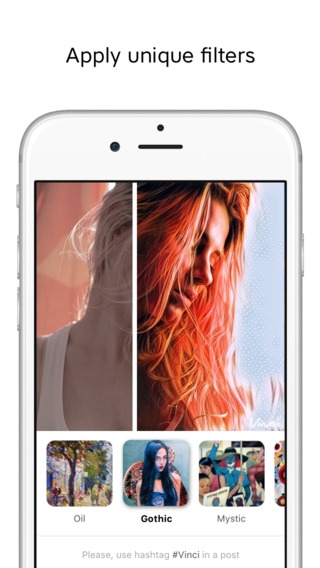 「Vinci – Edit Photos with Creative Picture Filters and Art Effects」のスクリーンショット 3枚目