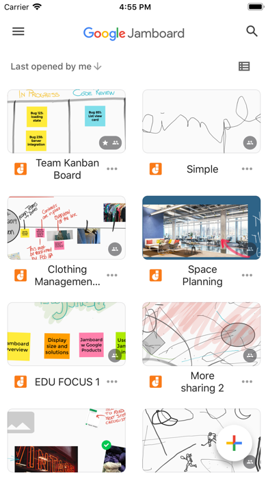「Jamboard」のスクリーンショット 1枚目