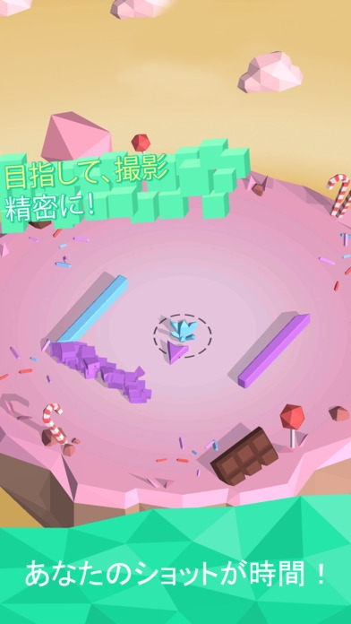 「Crystal Rush! Color Shoot Arcade Game」のスクリーンショット 2枚目