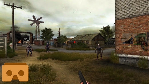 「VR Zombie Town 3D」のスクリーンショット 2枚目