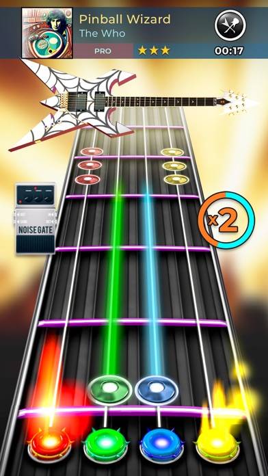 「Guitar Band: Rock Battle Game」のスクリーンショット 3枚目