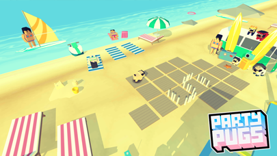 「Party Pugs: Beach Puzzle GO!」のスクリーンショット 3枚目