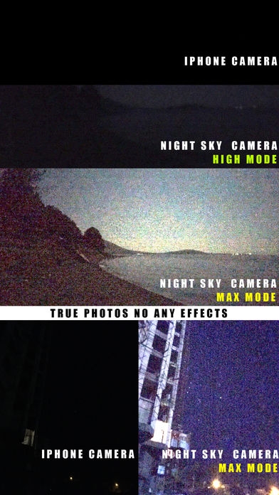 「Night Sky Camera (Night mode)」のスクリーンショット 1枚目