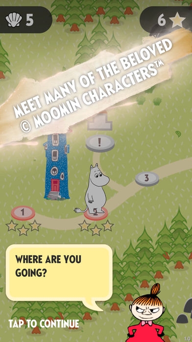「Moomin Quest Kids」のスクリーンショット 2枚目