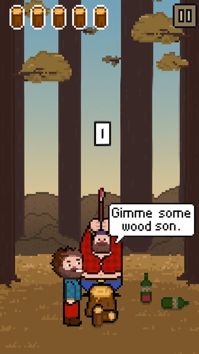 「Chopping Wood With My Dad Simulator」のスクリーンショット 1枚目