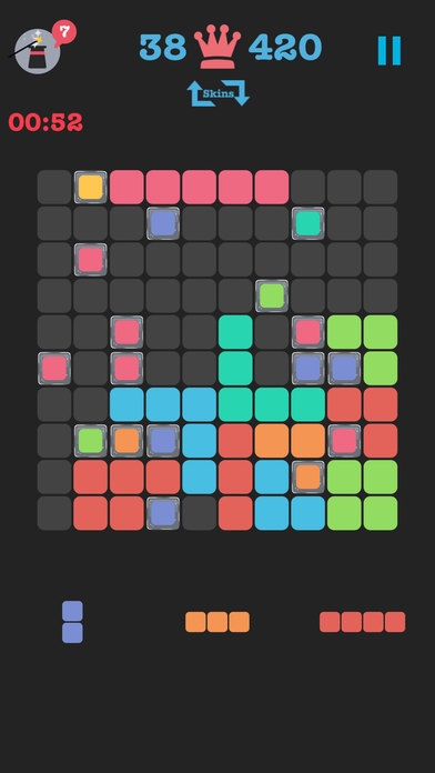 「Fill The Blocks - Addictive Puzzle Challenge Game」のスクリーンショット 3枚目