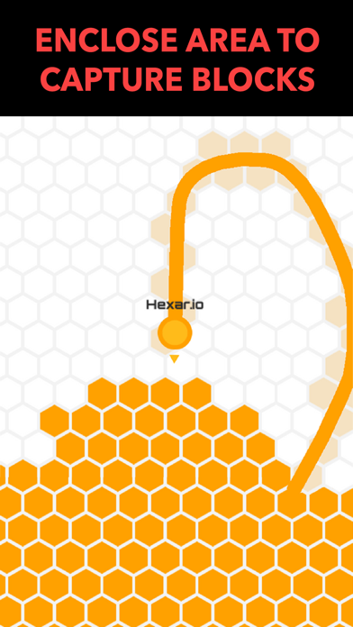 「Hexar.io - #1 in IO Games」のスクリーンショット 2枚目