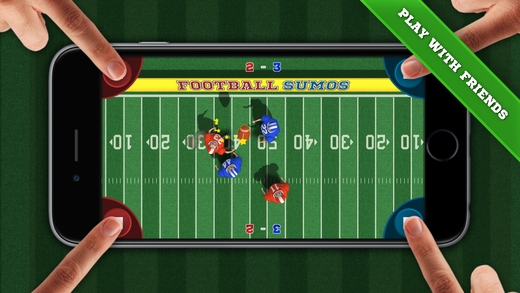 「Football Sumos - Multiplayer Party Game!」のスクリーンショット 1枚目