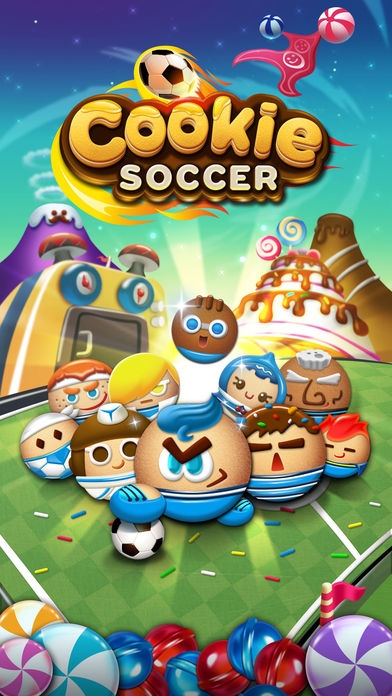 「Cookie Soccer」のスクリーンショット 1枚目