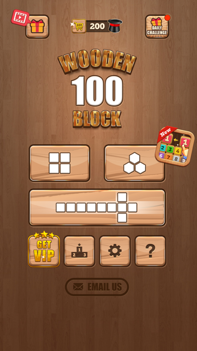 「Wooden 100 Block Puzzle Game」のスクリーンショット 3枚目