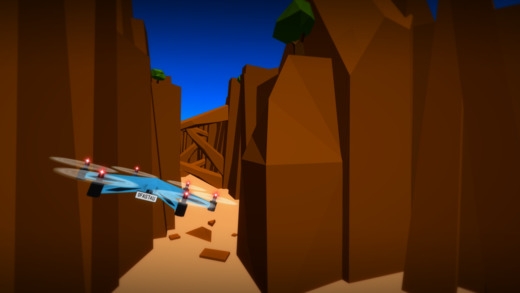 「Drone Racer : Canyons」のスクリーンショット 1枚目