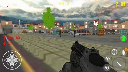 「Counter Street Terrorist Strike Game」のスクリーンショット 1枚目