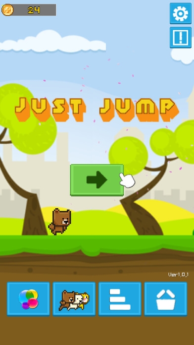 「Just+Jump」のスクリーンショット 1枚目