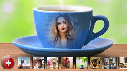 「Coffee Cup Frames - Coffee Mug Photo Frame Editor」のスクリーンショット 2枚目