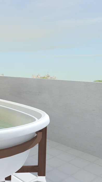 「脱出ゲーム - Bathroom - 景色の良いユニットバスからの脱出」のスクリーンショット 2枚目