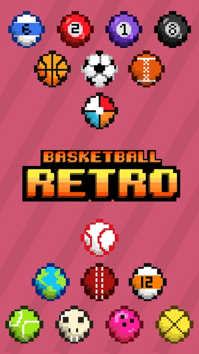 「Basketball Retro」のスクリーンショット 1枚目