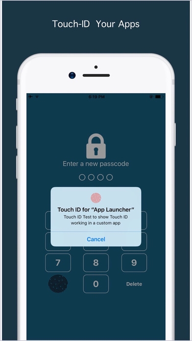 「Lock App With Password & Touch-ID」のスクリーンショット 2枚目