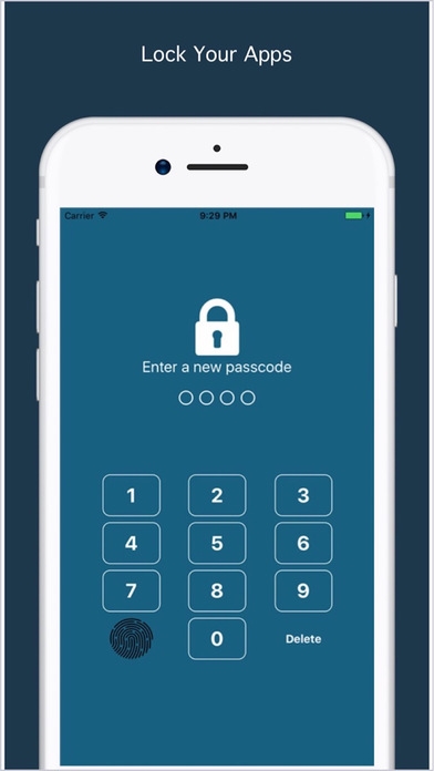 「Lock App With Password & Touch-ID」のスクリーンショット 1枚目