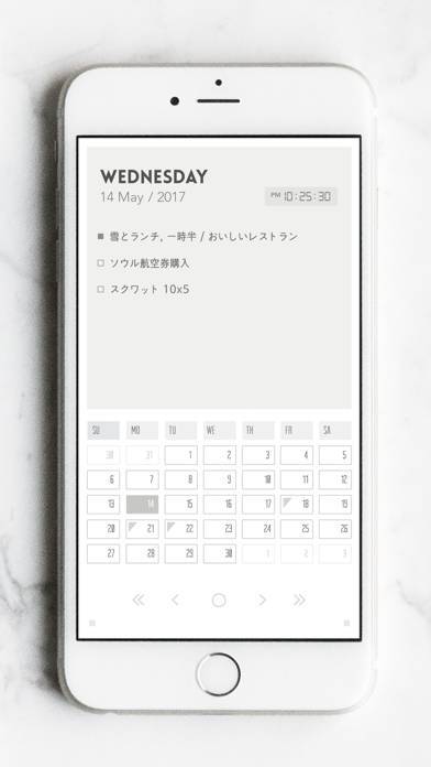 「Flink - Calendar Note」のスクリーンショット 2枚目