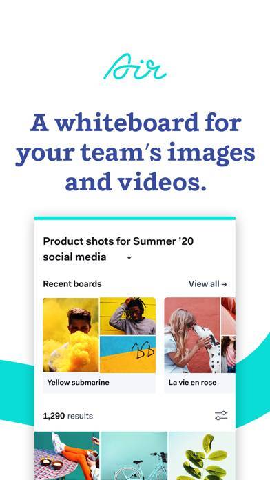 「Air - image & video for teams」のスクリーンショット 1枚目