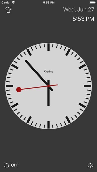 「デスクトップ時計 - アナログ時計ロック画面時間ウィジェット」のスクリーンショット 2枚目