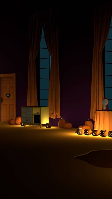 「脱出ゲーム Halloween おばけとかぼちゃと魔女の家」のスクリーンショット 2枚目