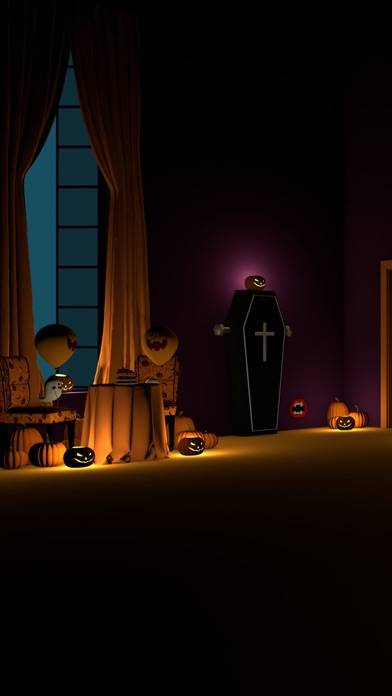 「脱出ゲーム Halloween おばけとかぼちゃと魔女の家」のスクリーンショット 1枚目