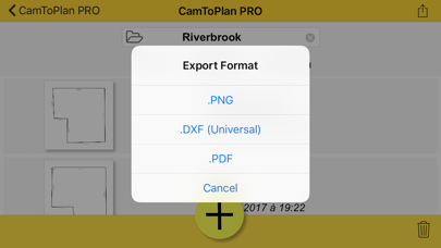 「CamToPlan PRO」のスクリーンショット 3枚目