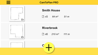 「CamToPlan PRO」のスクリーンショット 1枚目