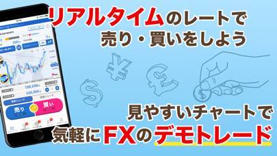 「FXなび-デモトレードと本格FXチャートの投資ゲーム」のスクリーンショット 2枚目