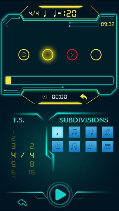 「TempoHeroメトロノーム Pro Metronome」のスクリーンショット 2枚目