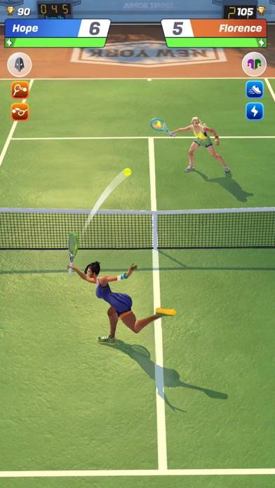 「プロテニス対戦：二人で遊べる人気ライブスポーツゲーム」のスクリーンショット 2枚目