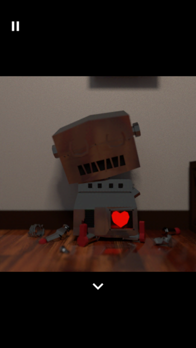 「脱出ゲーム-ロボットのいる部屋-」のスクリーンショット 1枚目