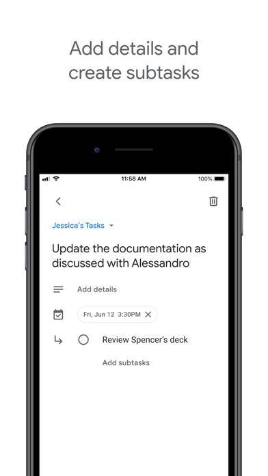 「Google Tasks: Get Things Done」のスクリーンショット 2枚目