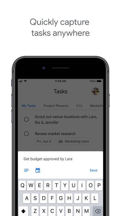 「Google Tasks: Get Things Done」のスクリーンショット 1枚目