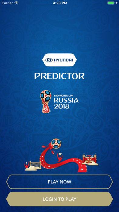 「FIFA World Cup™ Predictor」のスクリーンショット 1枚目