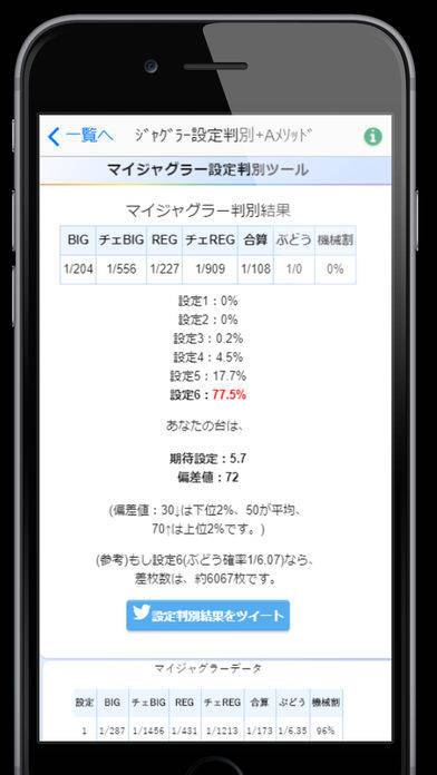 「ジャグラー設定判別＋ with Aメソッド」のスクリーンショット 3枚目