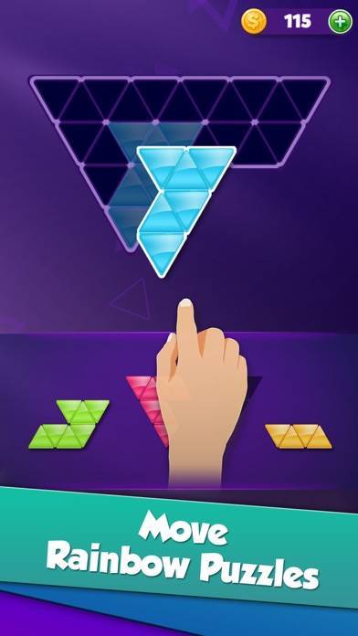 「Block! Triangle puzzle:Tangram」のスクリーンショット 1枚目