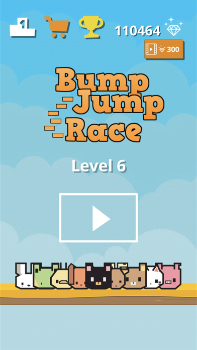 「Bump Jump Race」のスクリーンショット 1枚目