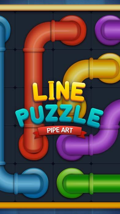 「Line Puzzle: Pipe Art」のスクリーンショット 3枚目