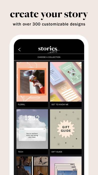 「StoriesEdit - Stories Layouts」のスクリーンショット 1枚目