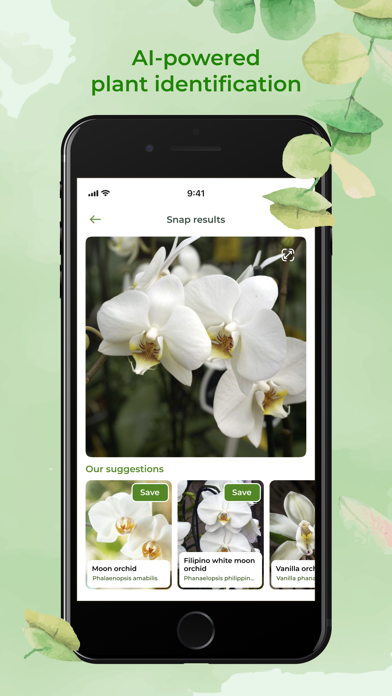 「PlantSnap - identify plants」のスクリーンショット 1枚目