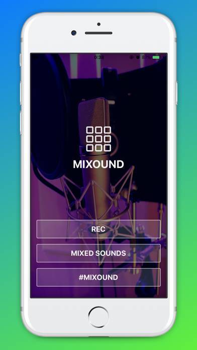 「MIXOUND - 手軽な多重録音アプリ」のスクリーンショット 1枚目
