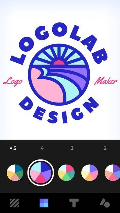 「Logolab：ロゴメーカー ＆ 作成 アプリ」のスクリーンショット 2枚目