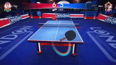 「Ping Pong Fury: Table Tennis」のスクリーンショット 1枚目