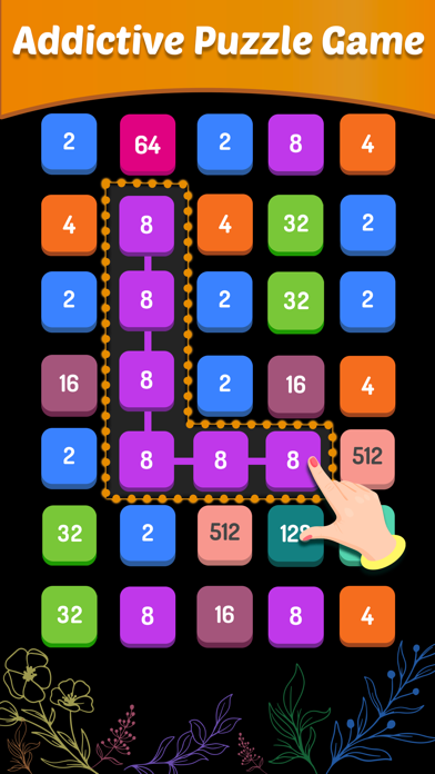 「2248: Number Games 2048 Puzzle」のスクリーンショット 2枚目