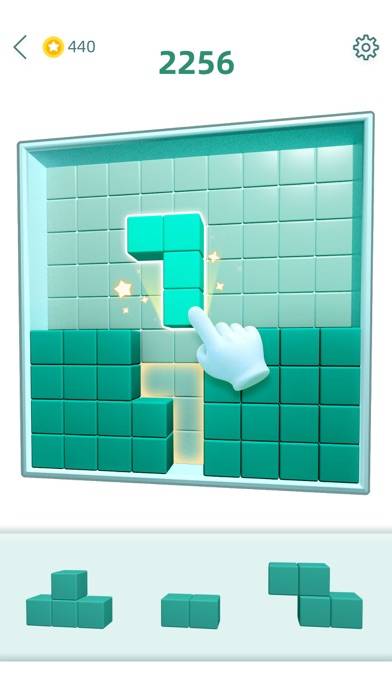 「SudoCube - ブロック ナンバーパズルゲーム」のスクリーンショット 1枚目