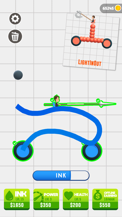 「Draw Joust - お絵かき合戦！」のスクリーンショット 2枚目